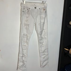 Rag & Bone distressed Dre jeans, size 27